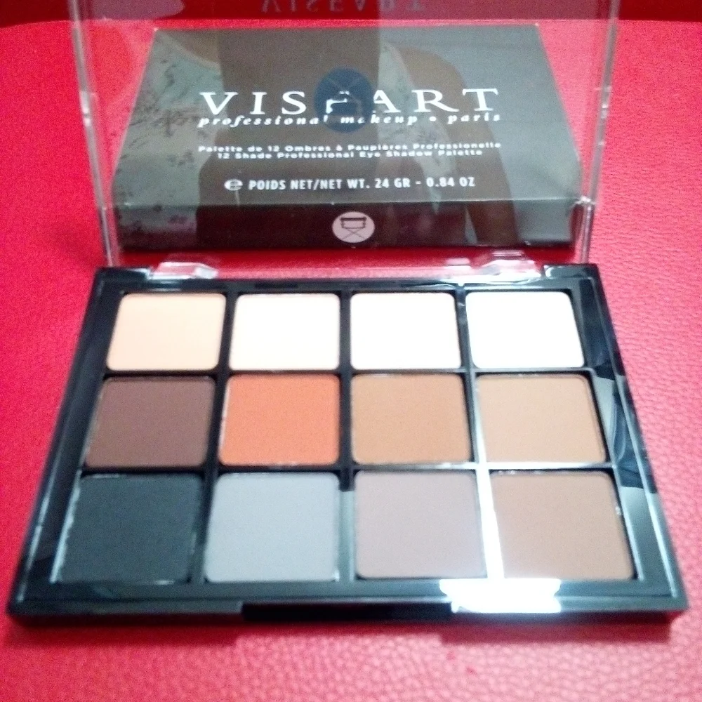 Viseart Professional Eye Shadow Palette - Black